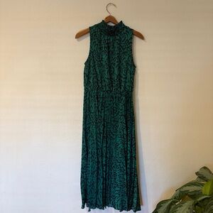Banana Republic Green Sleeveless Dress